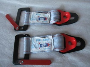 Paire de pinces de fixation de nacelle kit fix auto bébé confort