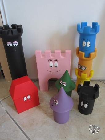 Le chateau des barbapapa playstoy
