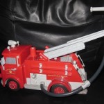 red camion pompiers cars profil